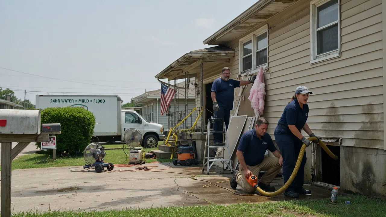 Water Damage Repair in Mercer, PA near me
